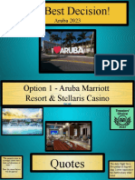 The Best Decision: Aruba 2023