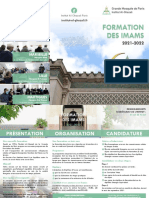 Présentation Formation Des Imams 2021 22