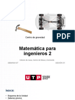 S07.s1 - Calculo de Masa, Centro de Masa y Centroide - PPT UTP