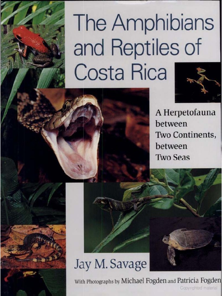 Amphibians and Reptiles of Costa Rica | PDF | Taxa | Biology