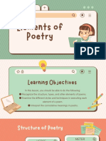 Creative Writing (Elements of Poetry)