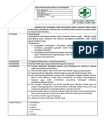 Sop Pelayanan Kesehatan Kerja