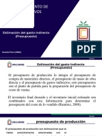 Estimación Del Gasto-Plantilla PPT UNICARIBE