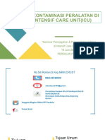 DEKONTAMINASI PERALATAN ICU