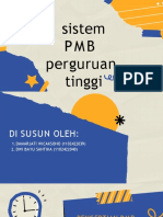 PMB PerguruanTinggi - Kel3