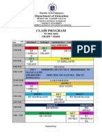 Maripipi National Vocational School Class Schedule