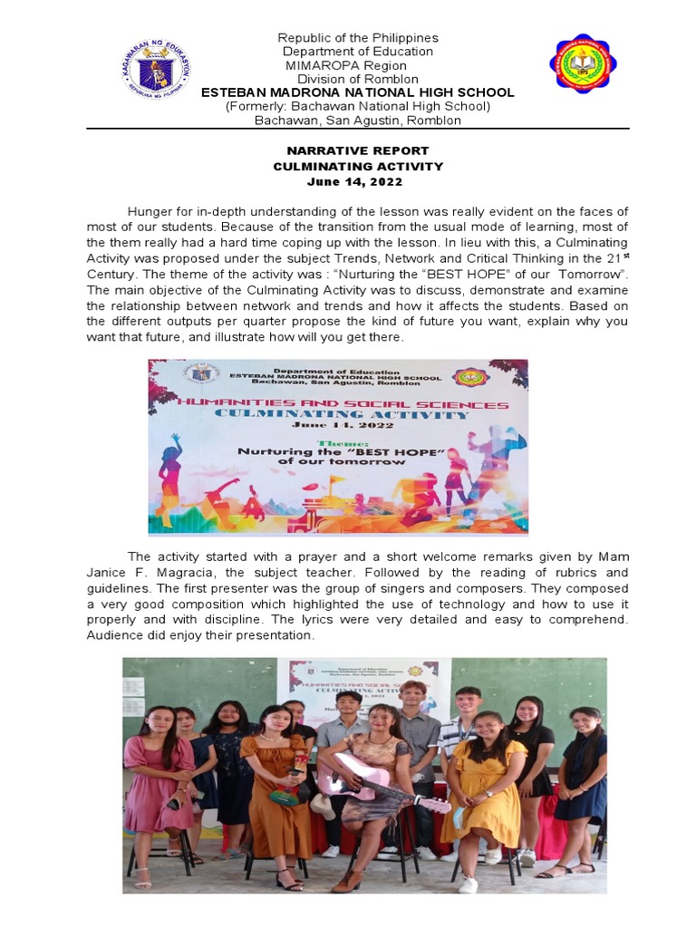 Narrative Report TREE PLANTING 2 PDF