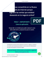 Formulario de Aplicación INmersión Digital