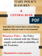 MONETARY POLICY MEASURES - Qualitative