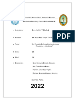 Resumen de La Posesion Defensa Osesoria - Acciones Posesorias - Interdictos - Grupo 01