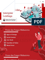 Materi Sinergi Dan Harmonisasi Lembaga Mahasiswa - Edit