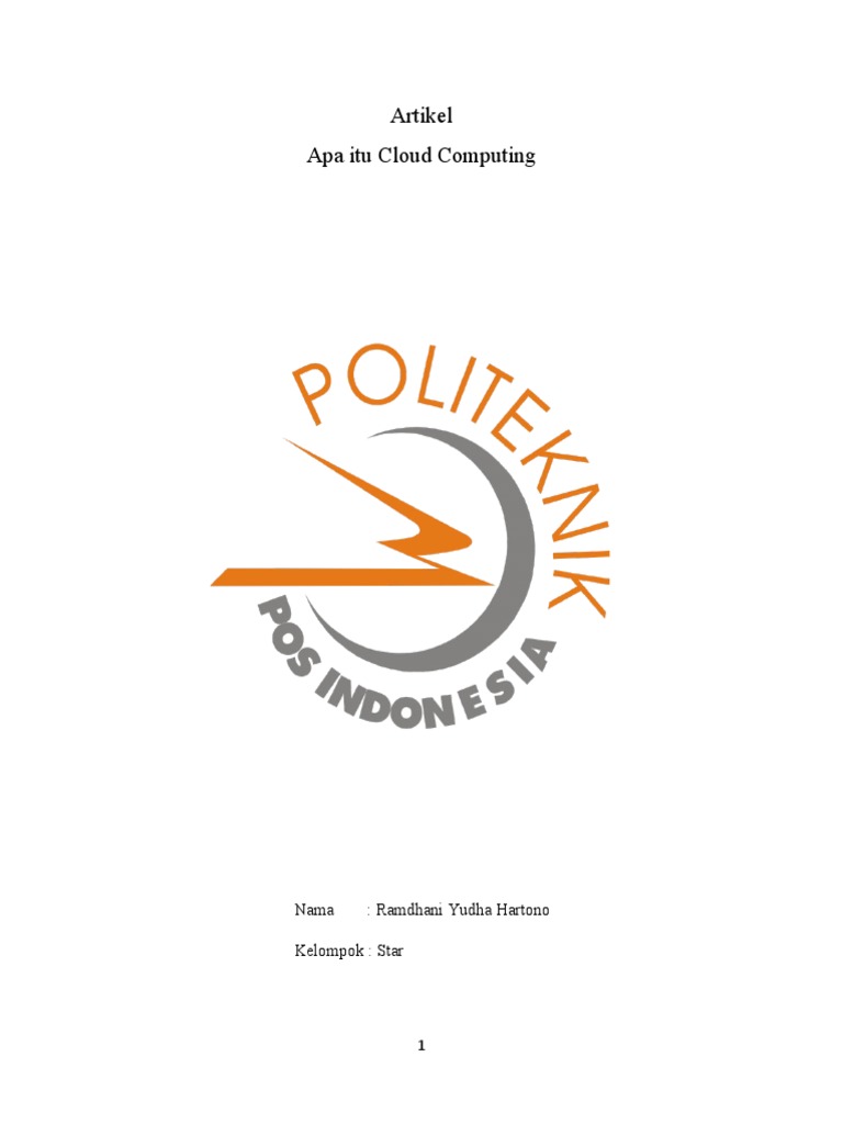 Panduan Dasar Cloud Computing | PDF