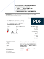 Calculo Del Desplazamiento