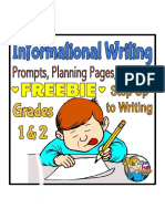 InformationalWriting1stand2ndGradeStepUptoWritingFREEBIE 1