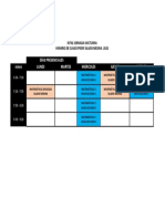 Horario Profe Gladis Iii Trimestre Modulo I