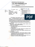 Surat Pelaksanaan Asistensi Penglola Aplikasi Dapodik