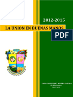 La Union en Buenas Manos: Carlos Eugenio Rivera Ospina