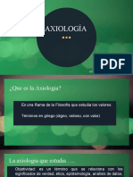 AXIOLOGÍA