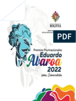 Convocatoria Premios Plurinacioles Eduardo Abaroa Final