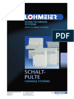 LOHMEIR Catalogue For Control Panel