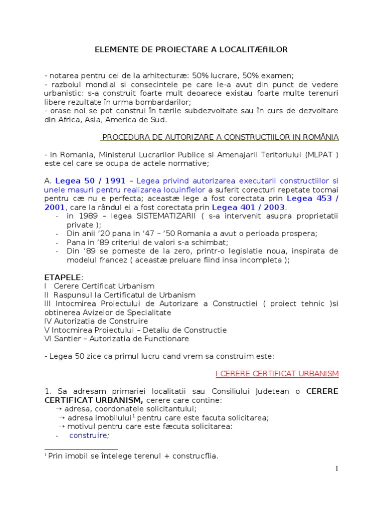 Elemente de Proiectare | PDF