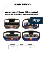 User Manual SCRANRECO RC 400 6 f