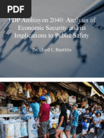 PDP Ambisyon-Analysis of Public Safety and Economic Security - Sept 20226047166091047677259