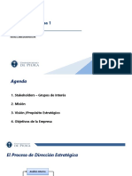 Política de Empresa 1: MBA Natali Lama Castro