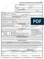 NEW - Epaycard Customer Account Opening Form...