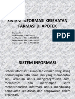 Sistem Informasi Kesehatan Apotek