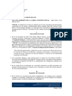 Caso por incumplimiento de creación del Museo de la Memoria