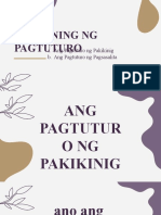 FRIAS JO - Sining NG PagtuturoPagsasalitaPakikinig