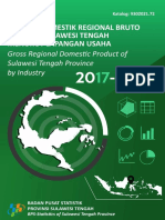 Produk Domestik Regional Bruto Provinsi Sulawesi Tengah Menurut Lapangan Usaha 2017-2021