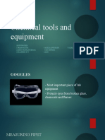 Chemical Tools and Equipment
