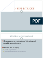 PCNL Tips and Tricks