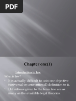 BL Power Point Chapter 1 & 2