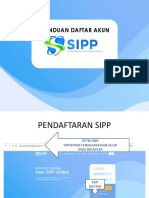 Panduan Daftar Akun New SIPP Online