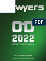 2022 ODwyers Directory of PR Firms