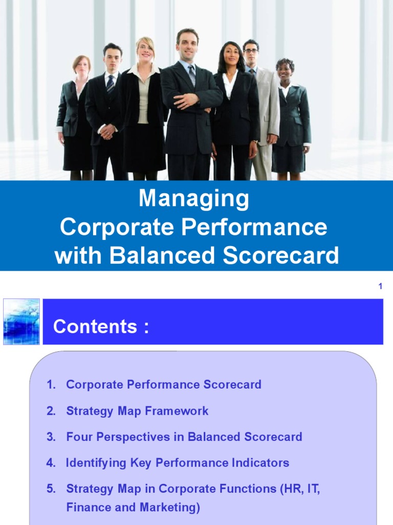Balanced Scorecard | PDF | Strategic Management | Performance Management