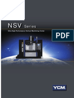 Ultra High Performance NSV Series Vertical Machining Centers