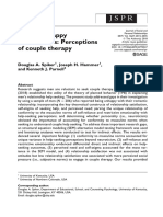 Men in Unhappyrelationships Perceptions of Couple Therapy