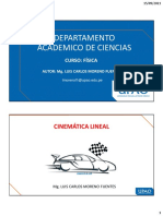 3. Cinematica Lineal