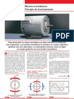 Motores Monofásicos: Principio de Funcionamiento: Campo Magnético Giratorio en Un Sistema Monofásico