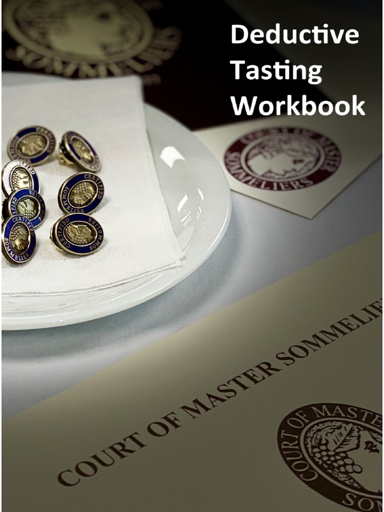 Deductive Tasting Workbook | PDF | Wine | Winemaking
