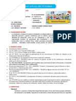 Plan de Tutoria - Completar