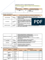 Plan Anual Sexto Grado - 2022 Falta Datos