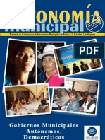 AUTONOMÍA MUNICIPAL EN BOLIVIA (2007) - Propuesta para la Asamblea Constituyente (Marzo2007)