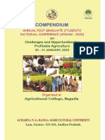 Compendium, APGSNC - 2020, Agricultural College, Bapatla.