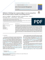 Artigo 7 Utilization of Drinking Water Treatment Sludge in Concrete Paving Blocks Microstructural Analysis Durability and Leaching Properties Compress