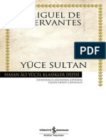 Yüce Sultan - Miguel de Cervantes